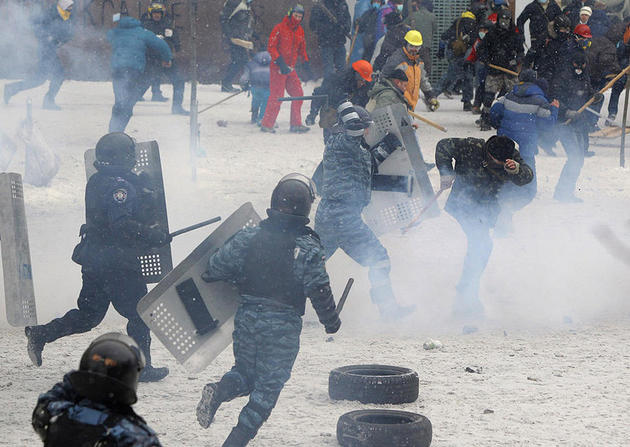 Ukrainian Euro Maidan Riots 2014