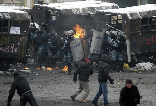 Ukrainian Euro Maidan Riots 2014