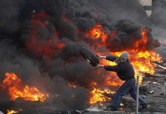 Ukrainian Euro Maidan Riots 2014