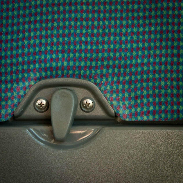 Airplane seat table Face