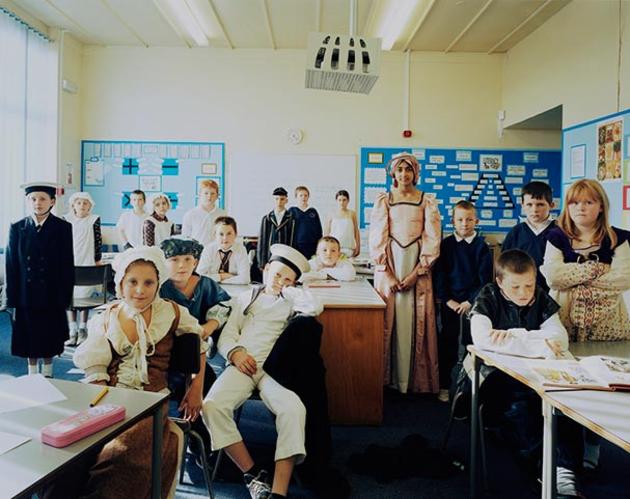 First Day of School in Rural England