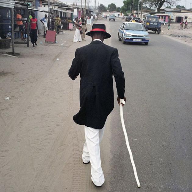 Stylish outfits of congo men photographed by Francesco Giusti