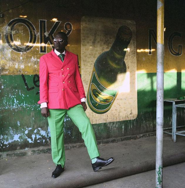 Stylish outfits of congo men photographed by Francesco Giusti