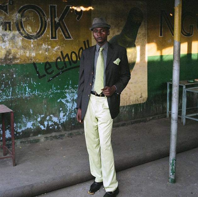 Stylish outfits of congo men photographed by Francesco Giusti