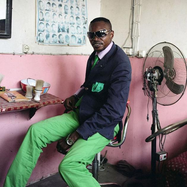 Stylish outfits of congo men photographed by Francesco Giusti