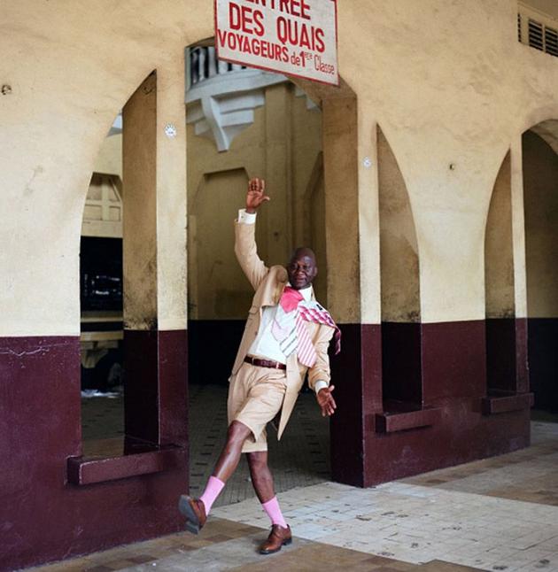 Stylish outfits of congo men photographed by Francesco Giusti