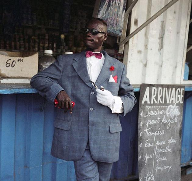 Stylish outfits of congo men photographed by Francesco Giusti