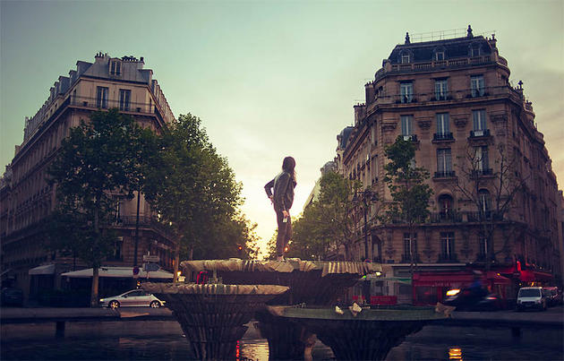 Hipsters in Paris, France