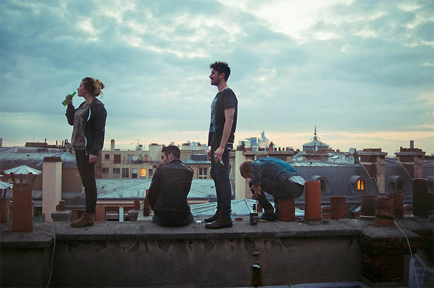 Hipsters in Paris, France