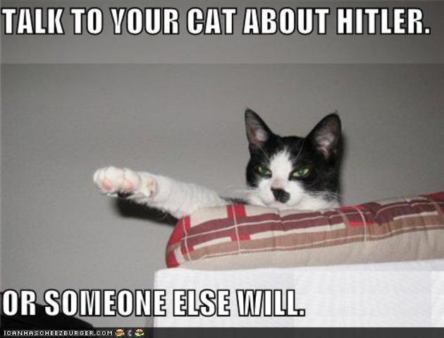 hitler cat