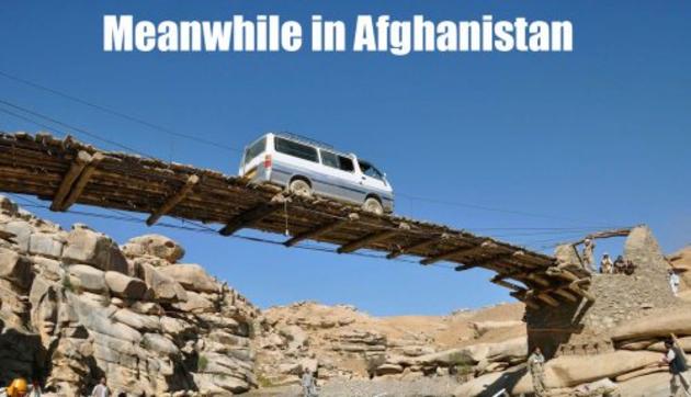 meanwhile in afghanistan