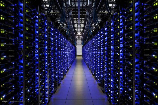 Google Data Center Servers