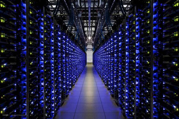 Google Data Center Servers