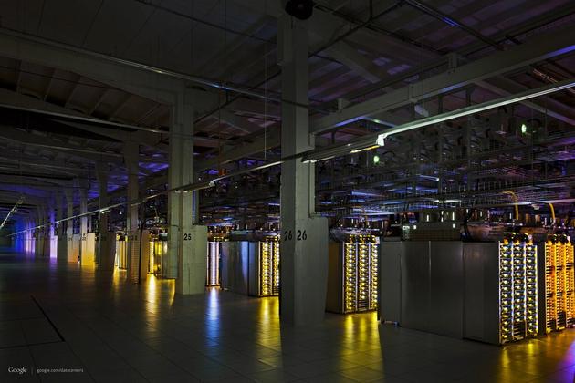 Google Data Center Servers