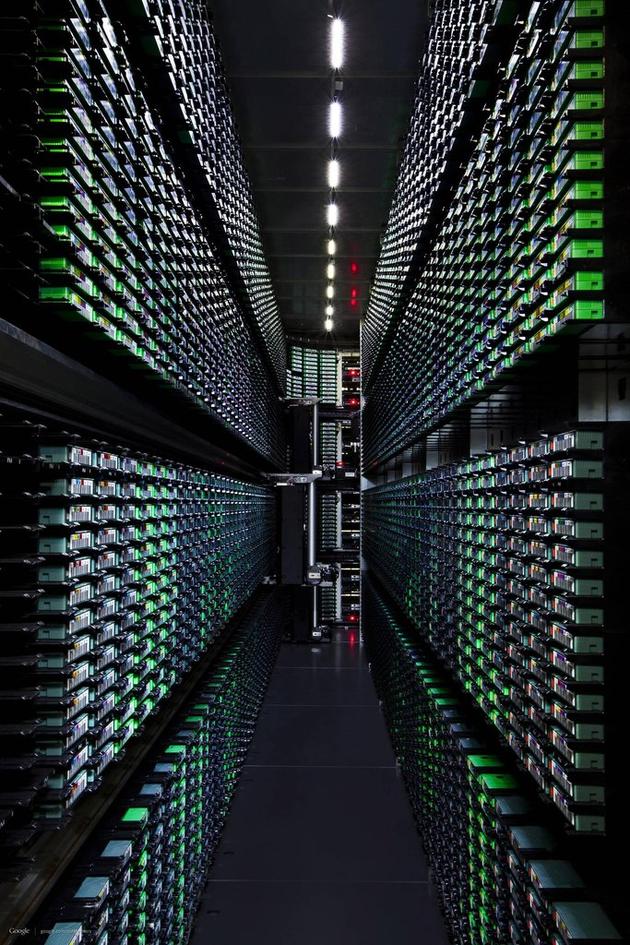 Google Data Center Servers