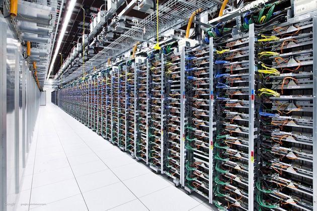 Google Data Center Servers