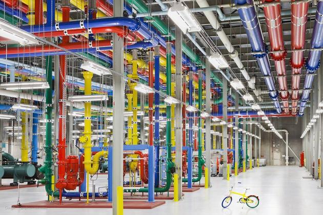 Google Data Center Servers