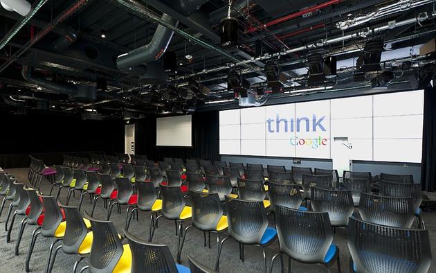 Presentation area in Google's Offices