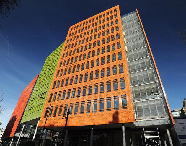 Google's Building in London from Outside