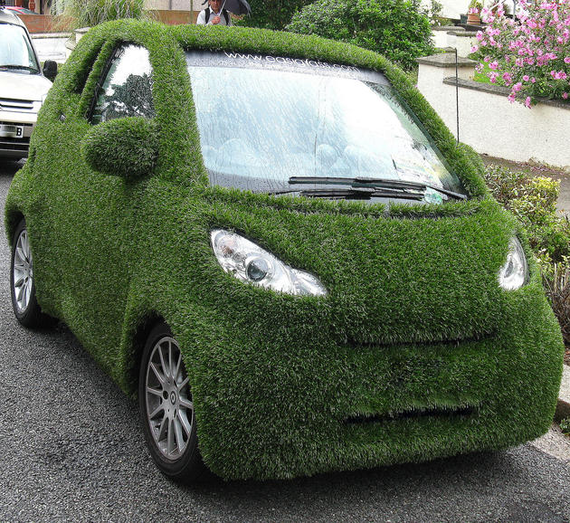 Grass car