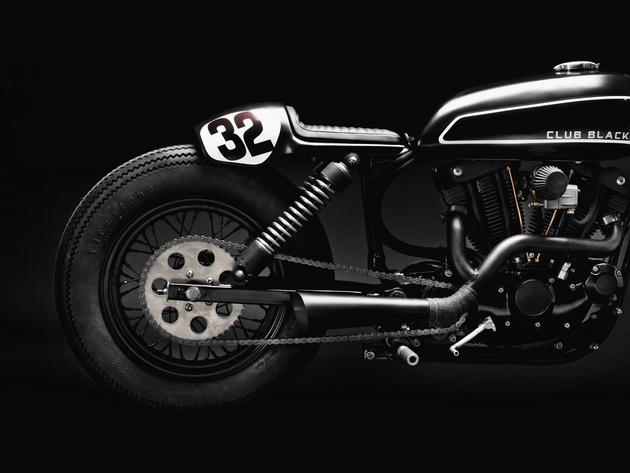 Harley Sportster Club Black Wrenchmonkees Rear Suspension