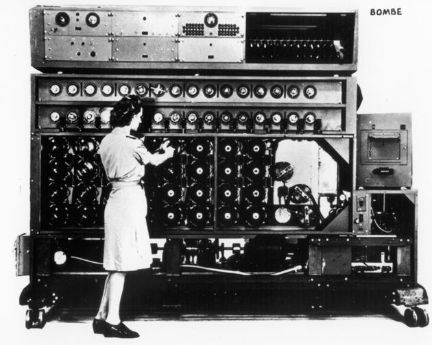American Decryption computer ' Bombe' 1945