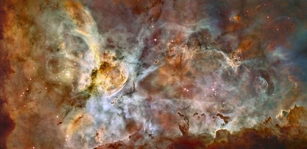 Carina Nebula Start Birth