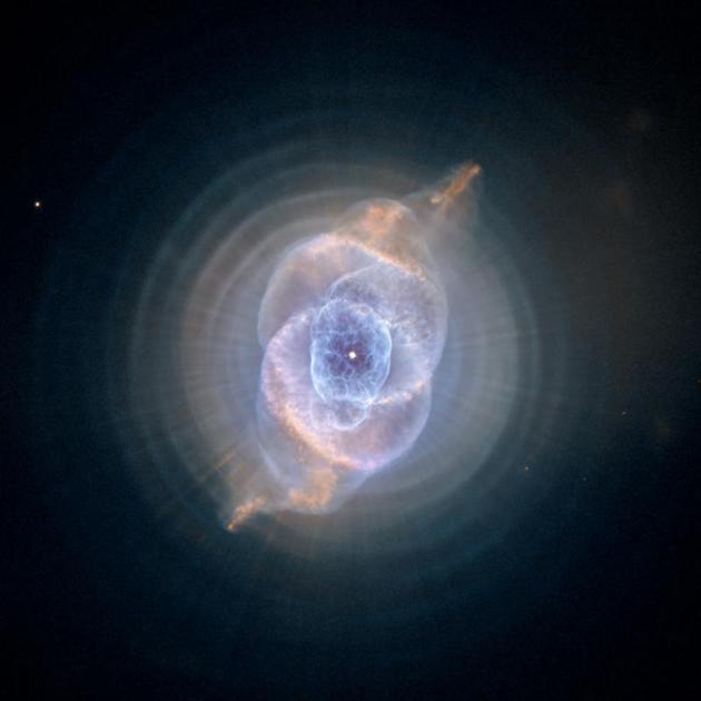 Cats Eye Nebula Dying Star