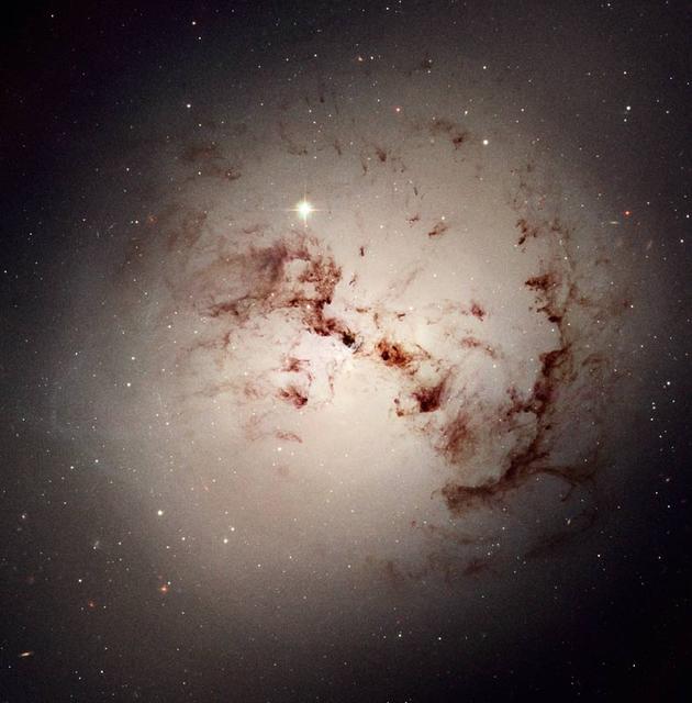 NGC 1316 Dusty Galaxy