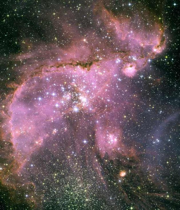 Small magellanic Cloud young Stars