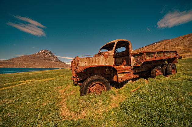 Iceland Abandoned Truck
