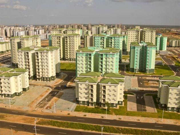 Empty city in Angola, Kimbala