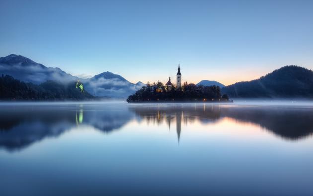 Lake Bled Slovenia by Conor MacNeill