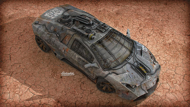 Lamborghini Reventon Custom Nuclear Edition