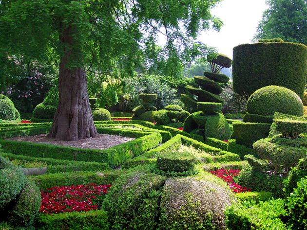 Laven Hall Garden and orchards