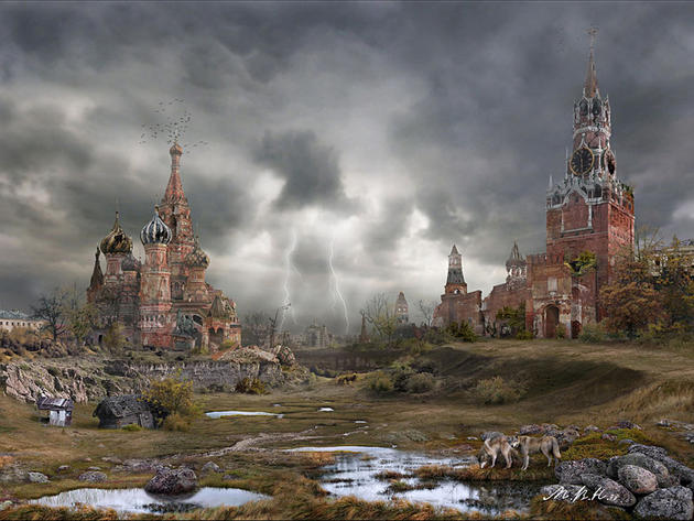 Stormy Red Square