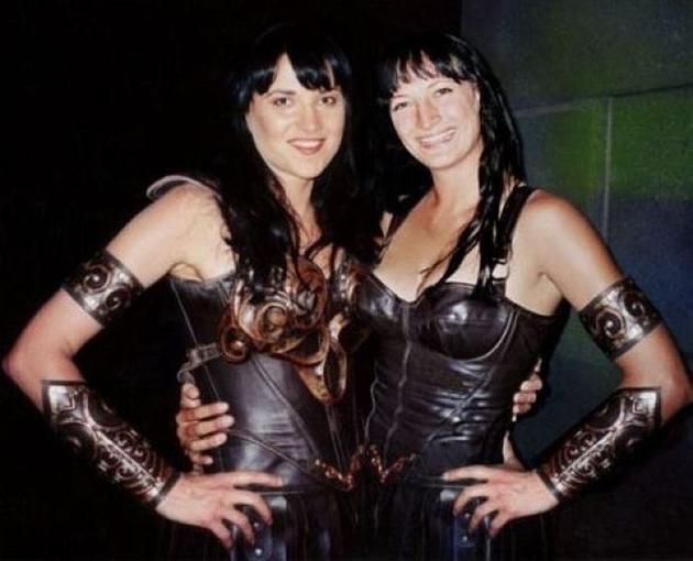 Lucy Lawless Zoe Bell Stunt Double