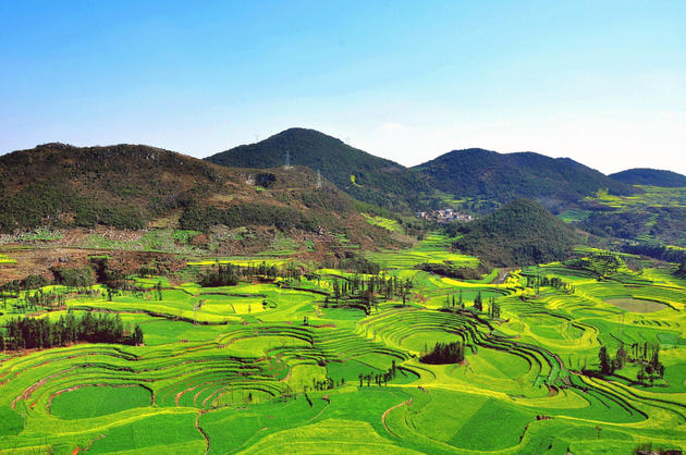 Beautiful mountains of Luoping
