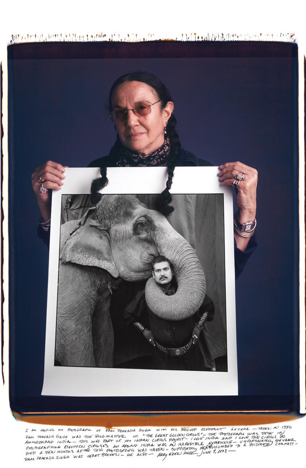 Mary Ellen Mark Elephant Trainer