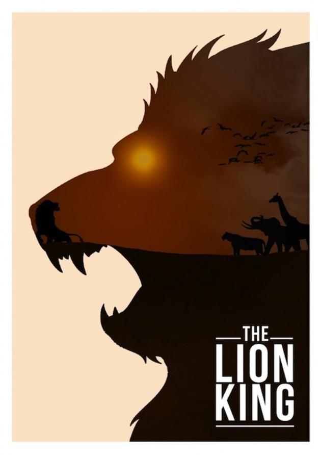 lion king movie poster