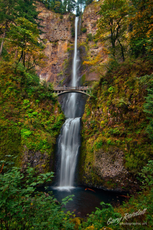 Multnomah Falls of Oregon by Gary Randall