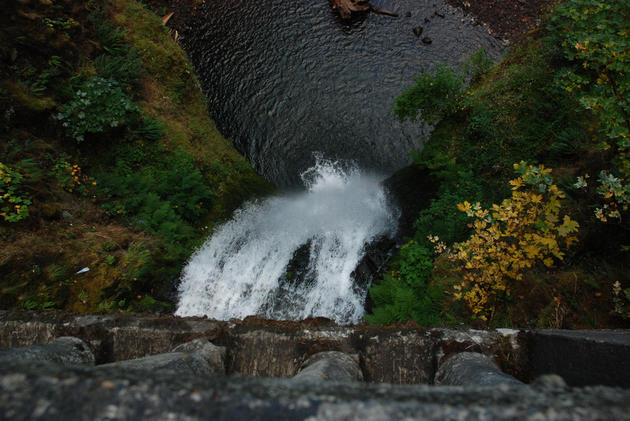 Multnomah Falls of Oregon by Sam Szapucki