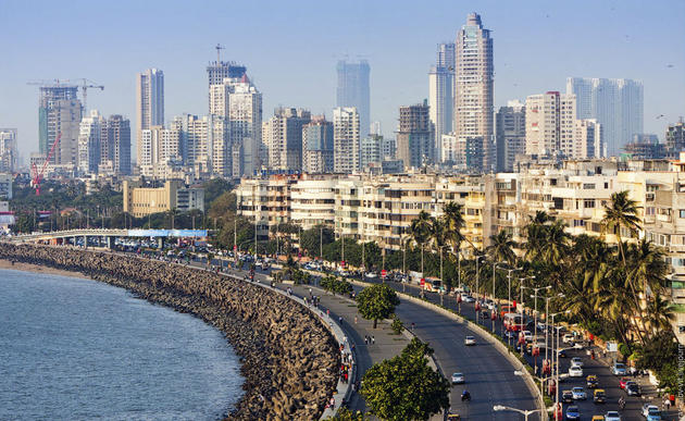 Mumbai coastline