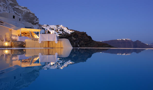 Mystique Resort in Santorini, Greece