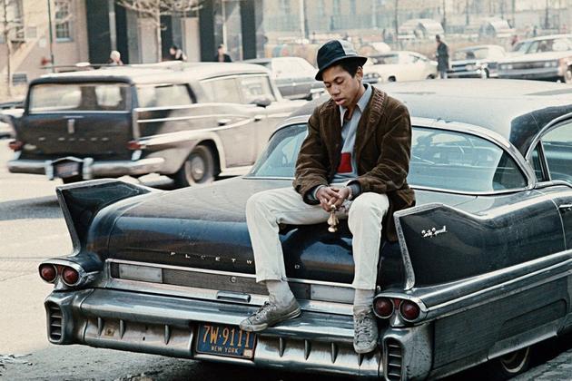 Cadillac Fleetwood in Harlem, 1970.