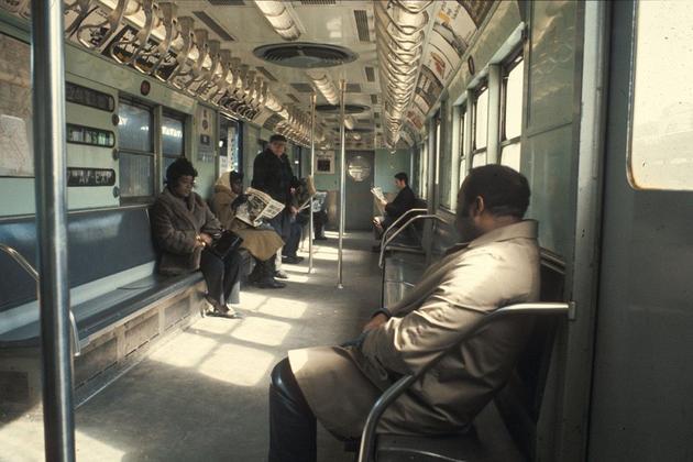 Subway, South Bronx, 1970.