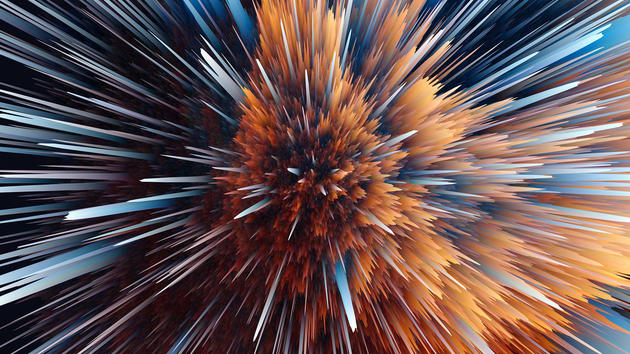 Particle Explosion by Ahmed Nabil HD wallpaper