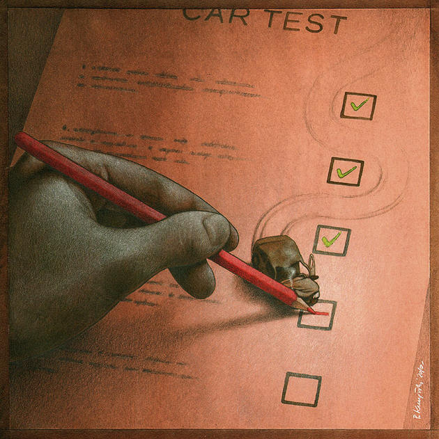 Pawel Kuczynski Satirical Art