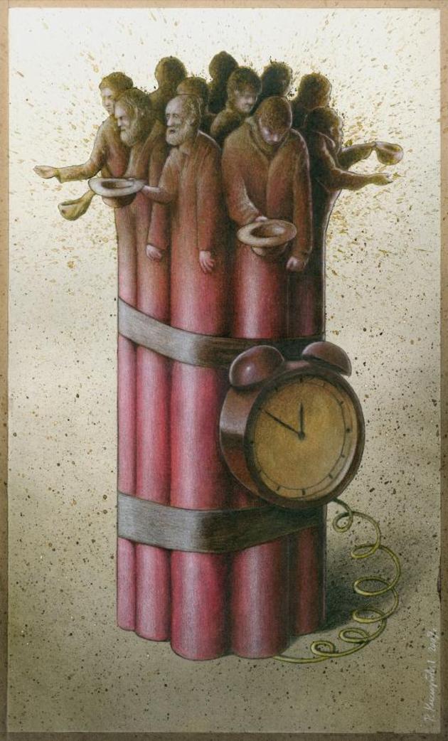 Pawel Kuczynski Satirical Art