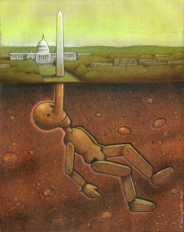 Pawel Kuczynski Satirical Art